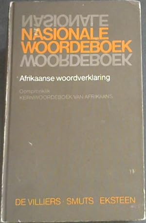 Seller image for Nasionale Woordeboek (Afrikaanse woordverklaring) for sale by Chapter 1