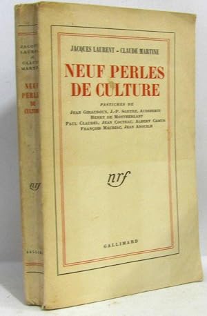 Image du vendeur pour Neuf perles de culture mis en vente par crealivres