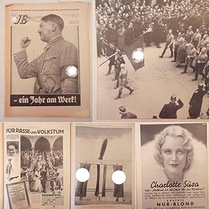 Bild des Verkufers fr Ein Jahr am Werk! Sondernummer zum Jahrestag der Machtergreifung. Dienstag, 30. Januar 1934, 9. Jahrgang 1934 Diese Ausgabe wird von uns nur zur staatsbrgerlichen Aufklrung und zur Abwehr verfassungswidriger Bestrebungen angeboten (86 StGB) zum Verkauf von Galerie fr gegenstndliche Kunst