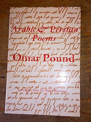 Seller image for Arabic and Persian Poems (Inscribed Copy) for sale by Scarthin Books ABA, ILAB.