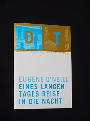 Imagen del vendedor de Programmheft 9 Deutsches Theater Berlin, Kammerspiele 2005/06. EINES LANGEN TAGES REISE IN DIE NACHT von O'Neill. Regie: Thomas Schulte-Michels, Bhnenbild: Christoph Schubiger, Kostme: Ursula Welter, techn. Einr.: Dirk Salchow. Mit Dieter Mann, Christine Schorn, Sven Lehmann, Stefan Kaminski und Anke von Eckstaedt a la venta por Fast alles Theater! Antiquariat fr die darstellenden Knste