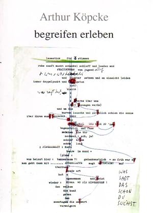 Immagine del venditore per begreifen erleben. Gesammelte Schriften herausgegeben von Barbara Wien. venduto da Antiquariat Querido - Frank Hermann