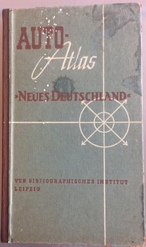 Auto-Atlas "Neues Deutschland". Maßstab 1 : 500 000.