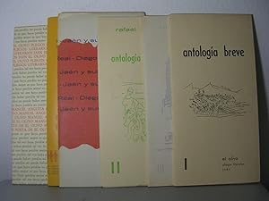 EL OLIVO. Pliegos literarios Jaén I. Antología Breve (1969) II. Antología de amor, de Rafael Lizc...