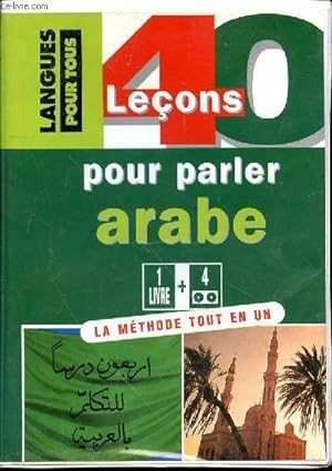 Bild des Verkufers fr LANGUES POUR TOUS - 40 LECONS POUR PARLES ARABE - 4 CASSETTE AUDIO - MANQUE LE LIVRE - INCOMPLET zum Verkauf von Le-Livre