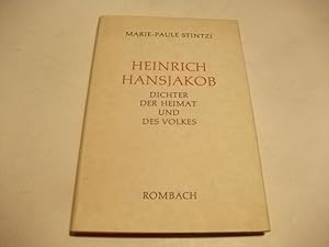 Bild des Verkufers fr Heinrich Hansjakob. Dichter der Heimat und des Volkes. zum Verkauf von Ottmar Mller