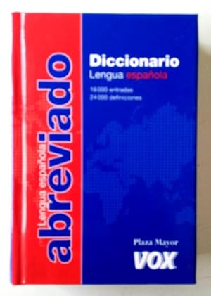 Seller image for Diccionario abreviado lengua espaola for sale by Librera Salvalibros Express