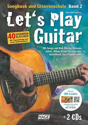 Immagine del venditore per Let's Play Guitar Band 2 : Songbook und Gitarrenschule + DVD + 2 CDs. Mit Songs von Bob Marley, Nirvana, Adele, Milow, Bruce Springsteen, Nickelback, Jason Mraz uvm. venduto da AHA-BUCH GmbH