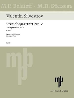 Seller image for Streichquartett Nr.2fr Streichquartett : Partitur und Stimmen for sale by AHA-BUCH GmbH