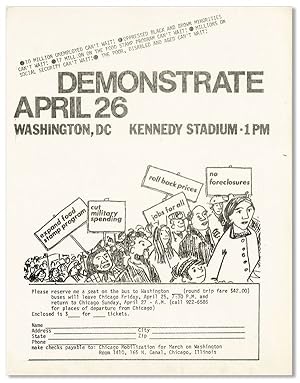 Demonstrate April 26 - Washington, DC - Kennedy Stadium 1 PM