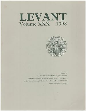 Levant (Volume XXX, 1998)