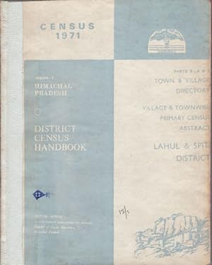 Seller image for District Census Handbook: Series-7, Himachal Pradesh, Lahul & Spiti District. for sale by Asia Bookroom ANZAAB/ILAB