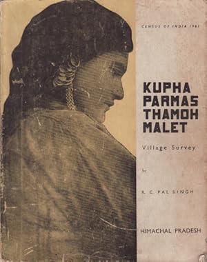 Bild des Verkufers fr Kupha Parmas Thamoh Malet: Village Survey. Census of India, 1961. Himachal Pradesh. zum Verkauf von Asia Bookroom ANZAAB/ILAB