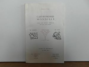 Catalogue Gastronomie mondiale Premiere Partie