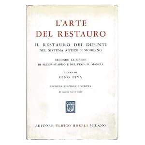 Seller image for L'ARTE DEL RESTAURO - Il restauro dei dipinti nel sistema antico e moderno secondo le opere di Secco-Suardo e del Prof. R. for sale by Invito alla Lettura