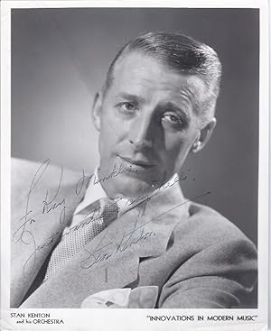 Seller image for Framed Autographed Photograph of Stan Kenton TH for sale by The Ridge Books