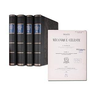 Traité de mécanique céleste. 4 Bände.