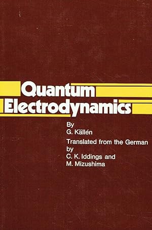 Seller image for Quantum Electrodynamics. for sale by Antiquariat Bernhardt
