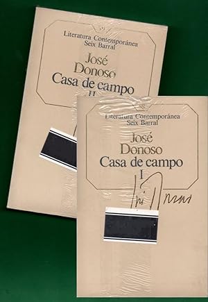 Imagen del vendedor de CASA DE CAMPO. I y II. (en 2 tomos) a la venta por Librera DANTE