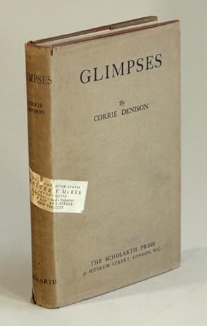 Image du vendeur pour Glimpses mis en vente par Rulon-Miller Books (ABAA / ILAB)