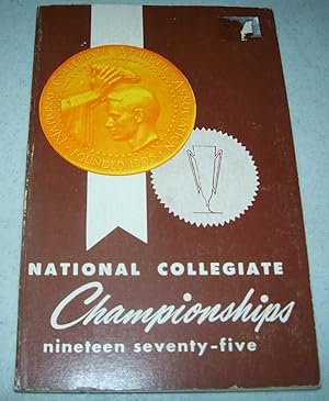 Image du vendeur pour 1975 National Collegiate Championships mis en vente par Easy Chair Books