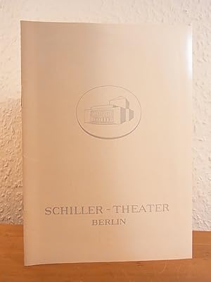 Image du vendeur pour Schiller-Theater Berlin. Spielzeit 1964 / 1965. Heft 152 mis en vente par Antiquariat Weber