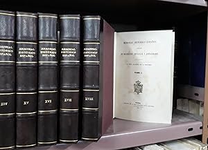 MEMORIAL HISTORICO ESPAÑOL: Colección de documentos, opúsculos y antiguedades. 50 vols. Obra comp...