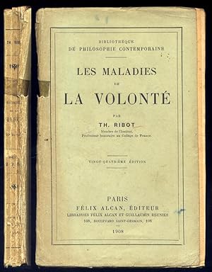 Image du vendeur pour Les maladies de la Volont. mis en vente par Hesperia Libros