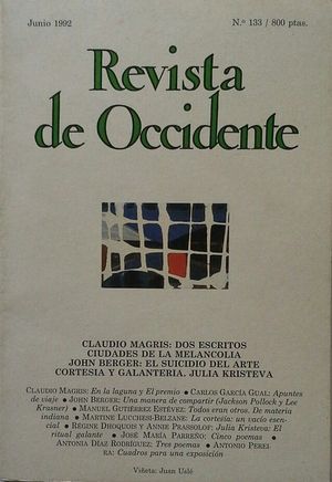 REVISTA DE OCCIDENTE Nº 133 - JUNIO 1992