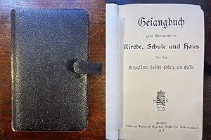 Seller image for Gesangbuch zum Gebrauch in Kirche, Schule und Haus für die Herzogtümer Sachsen-Coburg und Gotha for sale by Rudi Euchler Buchhandlung & Antiquariat