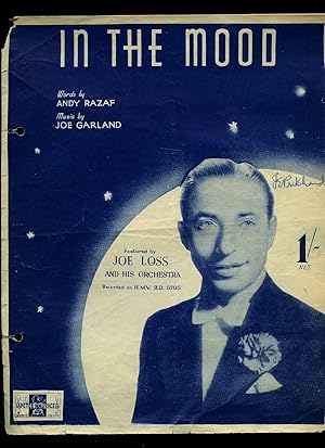 Image du vendeur pour In the Mood | Featured By Joe Loss and His Orchestra [Vintage Piano Sheet Music] mis en vente par Little Stour Books PBFA Member