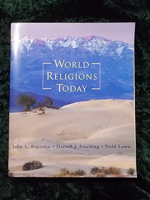 Imagen del vendedor de WORLD RELIGIONS TODAY a la venta por Gage Postal Books