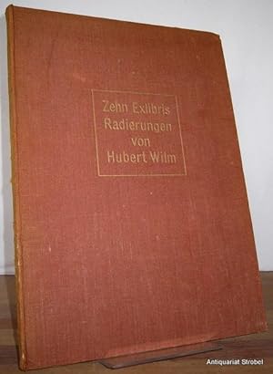 Zehn Exlibris Radierungen. Mit einem Vorwort von Richard Braungart.