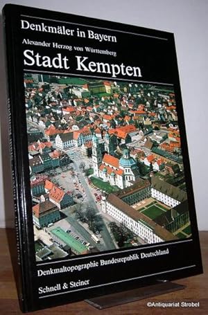 Bild des Verkufers fr Stadt Kempten. Ensembles, Baudenkmler, Archologische Gelndedenkmler. zum Verkauf von Antiquariat Christian Strobel (VDA/ILAB)