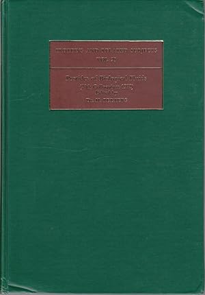 Protides of the Biological Fluids [author's copy]