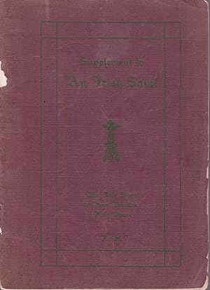 Supplement to An Irish Saint: The Life Story of Ann Preston (Holy Ann) [from cover]