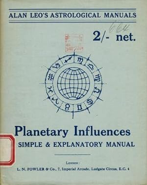 Planetary Influences.