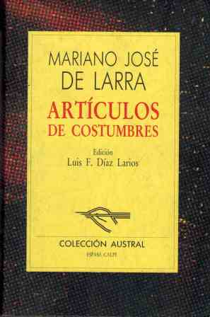 Imagen del vendedor de ARTICULOS DE COSTUMBRES a la venta por ALZOFORA LIBROS