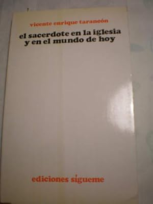 El sacerdote en la Iglesia y en el mundo de hoy