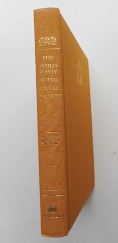 Seller image for The Philosophy of the Social Sciences. for sale by Der Buchfreund