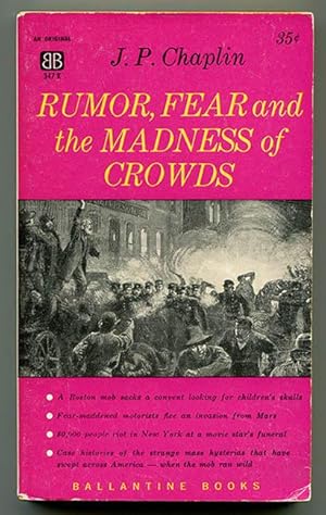 Seller image for Rumor, Fear and the Madness of Crowds for sale by Book Happy Booksellers