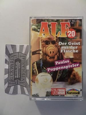 Seller image for ALF Folge Nr. 20: Der Geist aus der Flasche / Paules Puppenspieler [Hrkassette]. for sale by Druckwaren Antiquariat