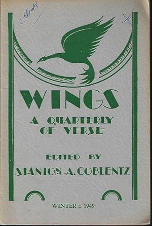 Imagen del vendedor de WINGS; A Quarterly of Verse Winter 1949 a la venta por Books from the Crypt