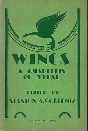 Imagen del vendedor de WINGS; A Quarterly of Verse Summer 1950 a la venta por Books from the Crypt