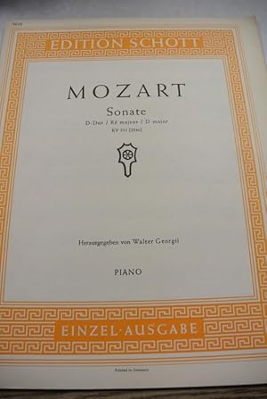 Sonate D-Dur. KV 311 (284c). (ES 0626)