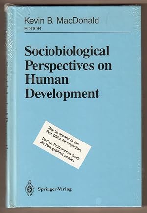 Bild des Verkufers fr Sociobiological Perspectives on Human Development. zum Verkauf von Antiquariat Neue Kritik