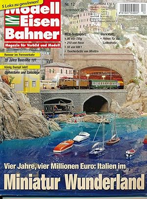 Immagine del venditore per Modelleisenbahner. Magazin fr Vorbild und Modell. hier: Heft 12/2016 (Dezember 2016). venduto da Versandantiquariat  Rainer Wlfel