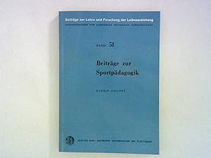 Bild des Verkufers fr Beitrge z. Lehre u. Forschung d. Leibeserziehung Bd. 51 - Beitrge zur Sportpdagogik zum Verkauf von ANTIQUARIAT FRDEBUCH Inh.Michael Simon