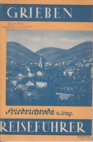Friedrichroda und Umgebung mit Angaben für Autofahrer und Wintersportler