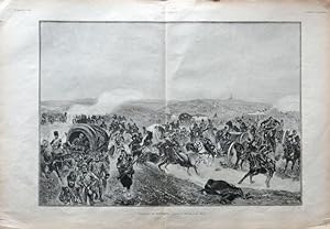 Bataille de Solferino. D'après le tableau de R. Arus.